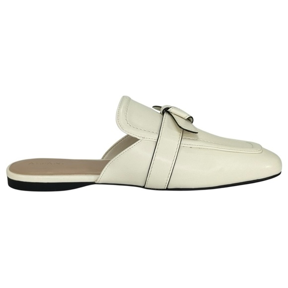 Alfani Parvani Bone Faux Leather Womens Flat Mules Size 10M - Picture 5 of 13